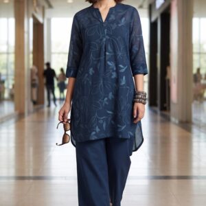 MELANGE Floral Kurta Set