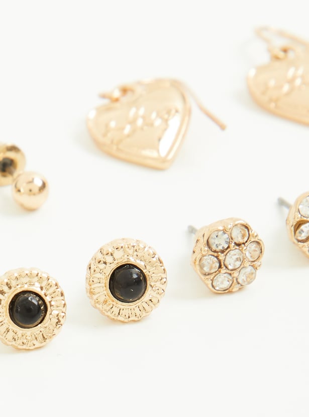 GINGER Assorted Earrings - Pack of 5 - Image 3